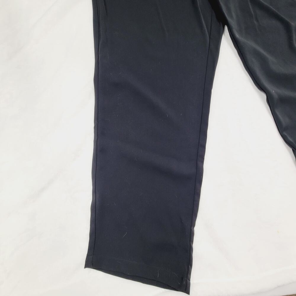 Halara Flex™ High Waisted Pocket Solid Work Tapered Pants NWT Black Size Large - Picture 3 of 13